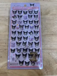 【正規品】　クロミちゃん　ボンボンドロップシールミニ