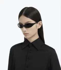 KIMHEKIMサングラス パールチャーム付き ブラック パールサングラス