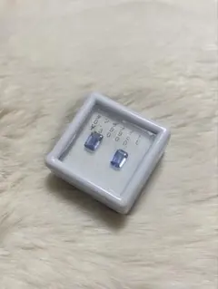 【No.006】タンザナイト 0.99ct ルース 2石セットのサムネイル