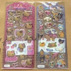 ドロップジェリーシール　ドロップジュエリーシール　サンリオ　日焼けキティ