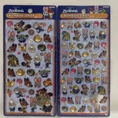 【正規品】ズートピアボンボンドロップシール　2枚セット