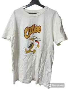 tシャツ 服　夏Tシャツ　ブルドッグ　Mサイズ　白　白T 夏　ストリート　韓国