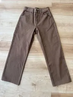 UNIQLO レギュラーフィットストレートハイライズジーンズ