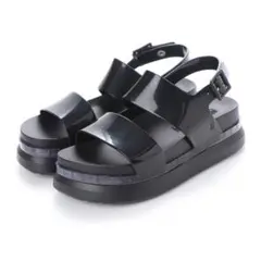 MELISSA COSMIC SANDAL ブラックプラットフォームサンダル