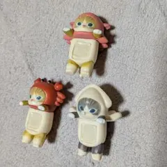 ヒッパーズ　モフサンド　たこにゃん　いかにゃん　 3体セット