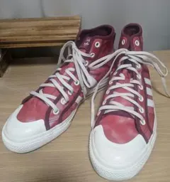 アディダス オリジナルス ニッツァ ハイ/NIZZA HI/レッドサイズ28cm