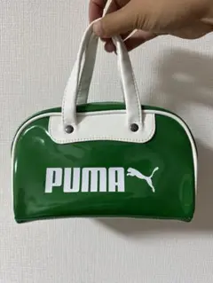 プーマ　ハンドバッグ　エナメル