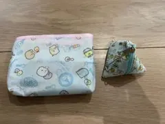 すみっこぐらし　エコバッグ　ミニポーチ