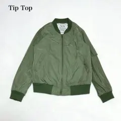 ティップトップ　MA-1ブルゾン(M)中綿　防寒　キルティング　メンズライク　秋