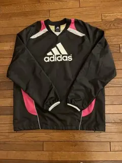 adidas アディダスVネック ピステ ウインドブレーカー メンズ