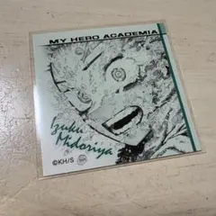 ヒロアカ　原画展　スクエアステッカー　緑谷出久