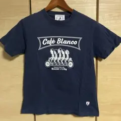 Cafe Blanco Tシャツ Soccer Junky ネイビー
