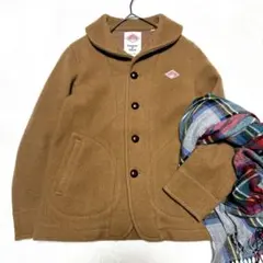 ダントン　モッサジャケット　ウールコート　胡桃ボタン　XS