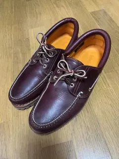 ティンバーランド スリーアイ（3eye） バーガンディ レザー ローファー