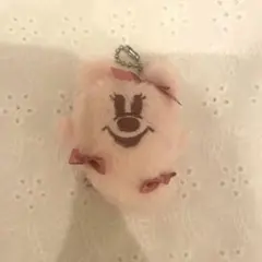 ディズニーハロウィン 2025 ぬいぐるみチャーム おばけオバケ ピンク リボン