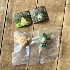 こびとづかん　おすわりマスコット3 4 ヒヨッコマネッコ　マモリコモリ