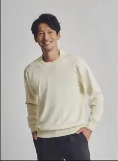 HILTON トガニット長袖　オフホワイXL