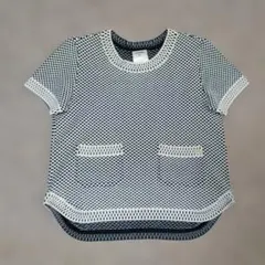 CHANEL シャネル 02S ココマークワッペン ナイロンジャケット 38 