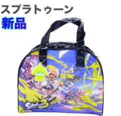 【新品タグ付】スプラトゥーン3 プールバッグ/ボストンバック/ブラック 黒のサムネイル