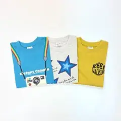 子供服 男の子 110cm 長袖 Tシャツ まとめ売り 新品 GWN11-1