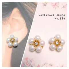 ✴no.876✴　ハンドメイドピアス・イヤリング