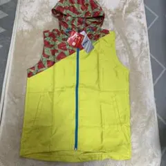 未使用　asics ランニング ブレーカーベストパーカー　Sサイズ　撥水