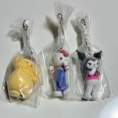 ミニチュアチャーム　ライブキャラクター　３個セット