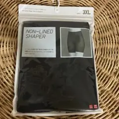 UNlQLOノンラインシェイパーショーツ 3XL ブラック　ユニクロ　ガードル