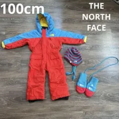 THE NORTH FACE キッズ スキーウェアセット つなぎ　男の子　女の子のサムネイル