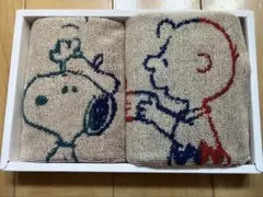 【新品未使用】スヌーピー タオルハンカチ 2枚セット