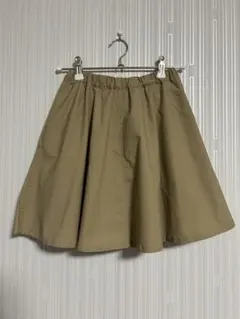 無印 ミニスカート ベージュ 120〜130cmのサムネイル