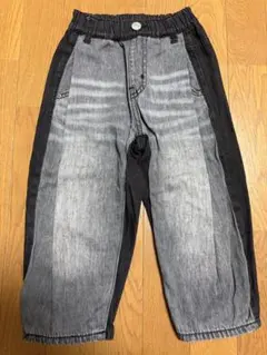 Ocean &Ground グレー/ブラック デニムパンツ 100cm キッズ