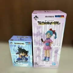 一番くじ　ドラゴンボール　A賞孫悟空　B賞ブルマ　セット
