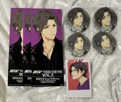 山下次郎 アイドルマスター SideM × FiFSイラスト展ホログラム缶バッジ