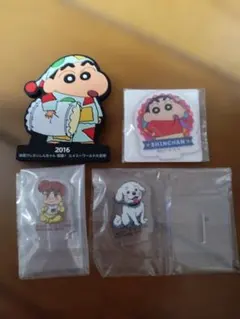 クレヨンしんちゃん アクリルスタンド フィギュア 4点セット