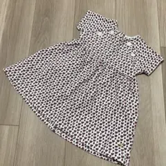 Petit Bateau プチバトー 半袖ワンピース 12m/74cm