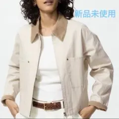 新品未使用UNIQLO ジップアップショートジャケット