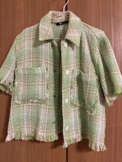 ZARA ツイードジャケット