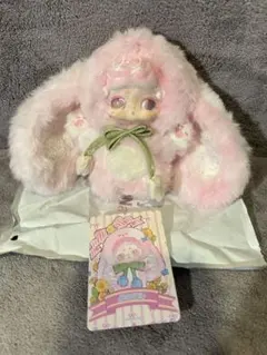 Lucky Deer Nail ぬいぐるみ ウサギ耳 秘密の花園 レア目2種