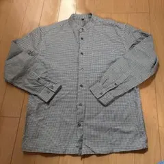 UNIQLO ギンガムチェック長袖シャツ Mサイズ