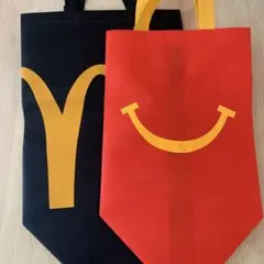 新品未使用　マクドナルド エコバッグ 2点セットのサムネイル
