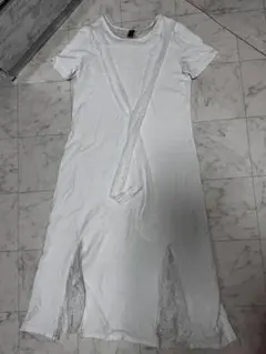 ロングワンピース ホワイト
