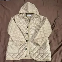 薄地ジャンパー　130グローバルワークXL茶フード付き