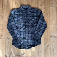 ITEMS URBAN RESEARCH ブラック系チェックネルシャツ M