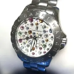 稼働品　CAPRI WATCH RONDA 763 スワロスキー クリスタルのサムネイル
