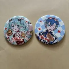 初音ミク KAITO 缶バッジ 3個セット - メルカリ