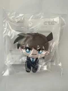 セガラッキーくじ 名探偵コナンカフェ D賞 ぬいぐるみマスコット 工藤新一