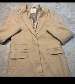 BEAUTY&YOUTH＊ロングコート＊チェスターコート＊ベージュ＊M