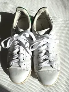 adidas Stan Smith APC011001 天然皮革　白/緑のサムネイル