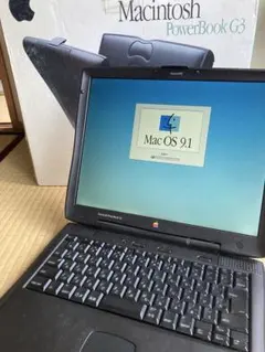 ヴィンテージ筐体　Apple Macintosh PowerBook G3のサムネイル
